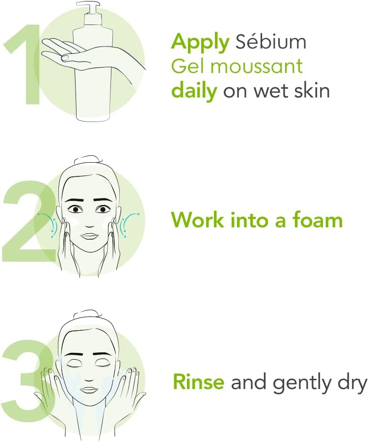 Bioderma Sebium Purifying Cleansing Foaming Gel 500Ml