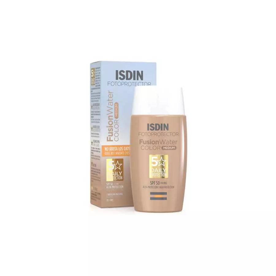Isdin Fotoprotector Fusion Water With Color Spf50 (50Ml)