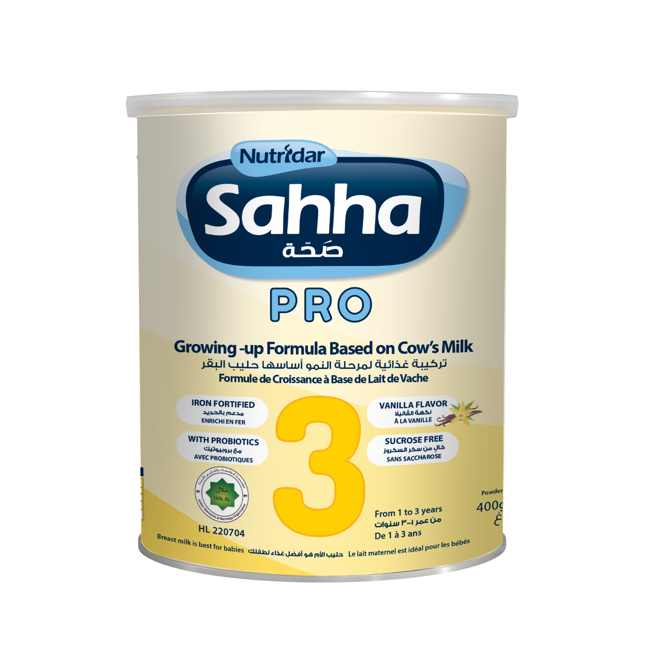 Nutridar Sahha Satge 3 (1-3) Years 900G