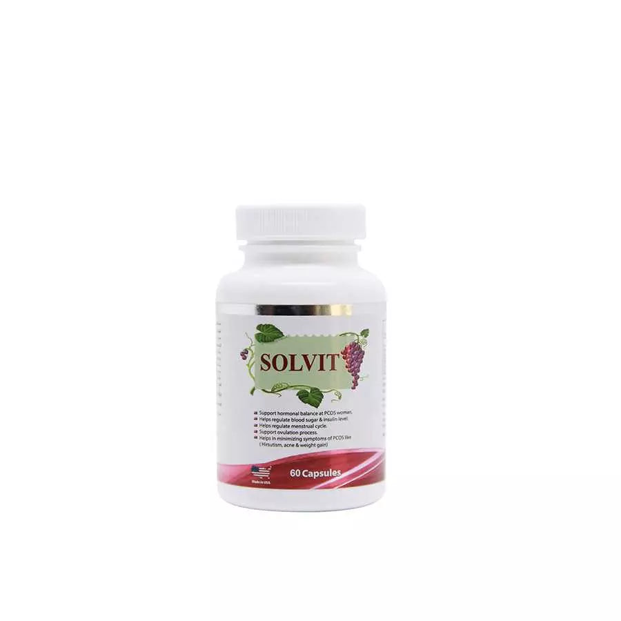 Solvit Herbal Supplement 60 Capsule