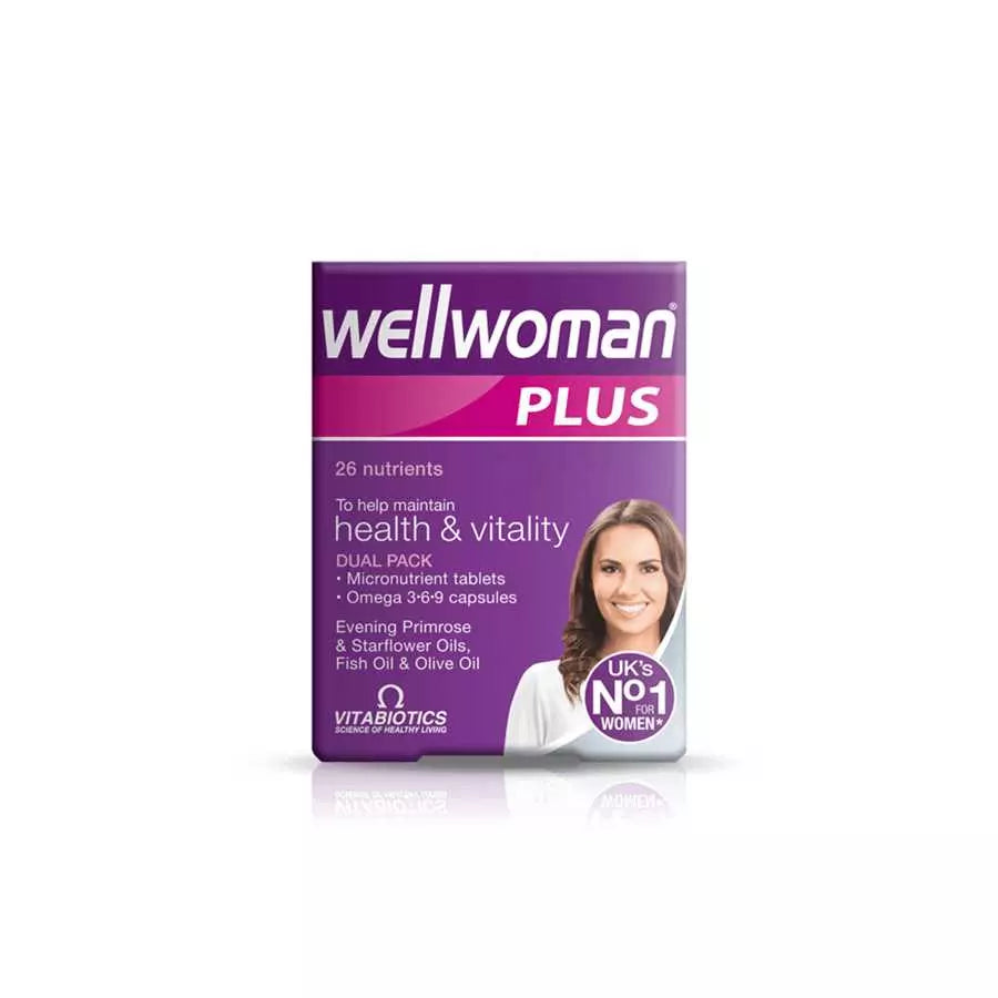 Vitabiotics Wellwoman Plus Omega 3-6-9, 56 Tablet