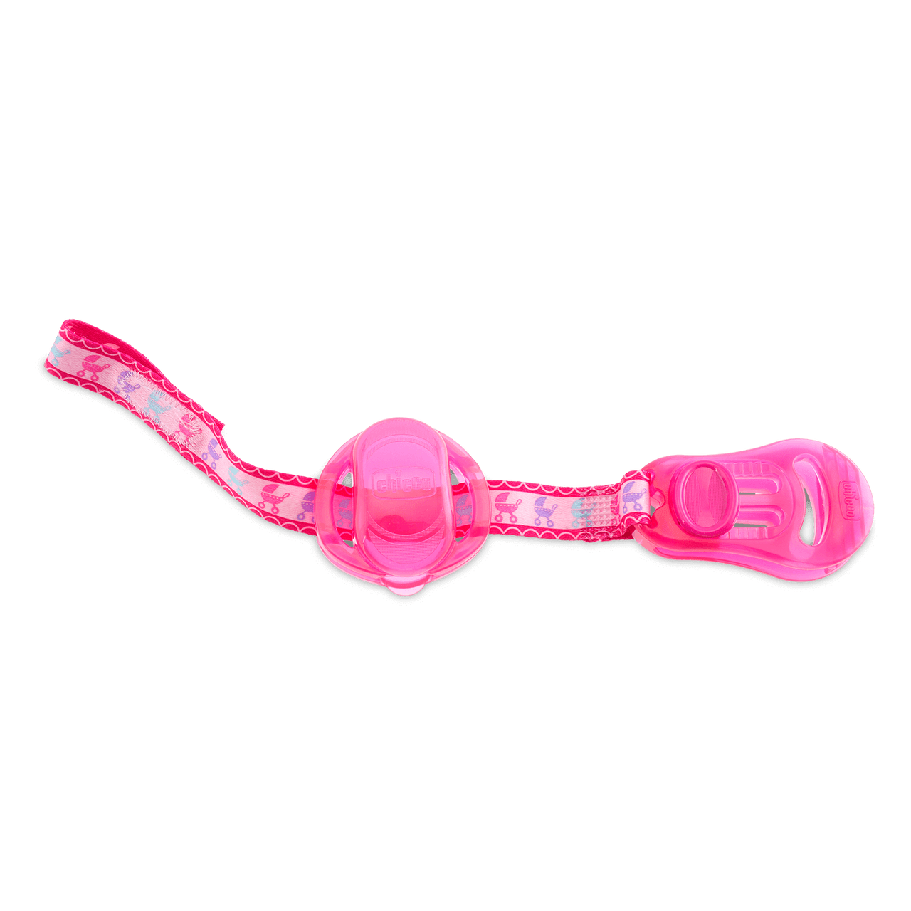 Chicco Pacifier Clip Pink