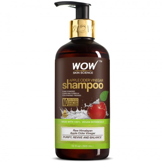 Wow Skin Science Apple Cider Vinegar Shampoo , 300ml