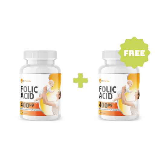 Bt Pharma Folic Acid 400 Mcg 90Tab Offer