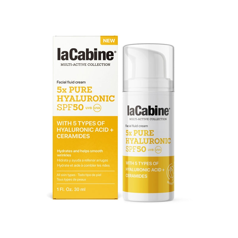 Lacabine 5X Pure Hyaluronic Cream Spf50, 30Ml