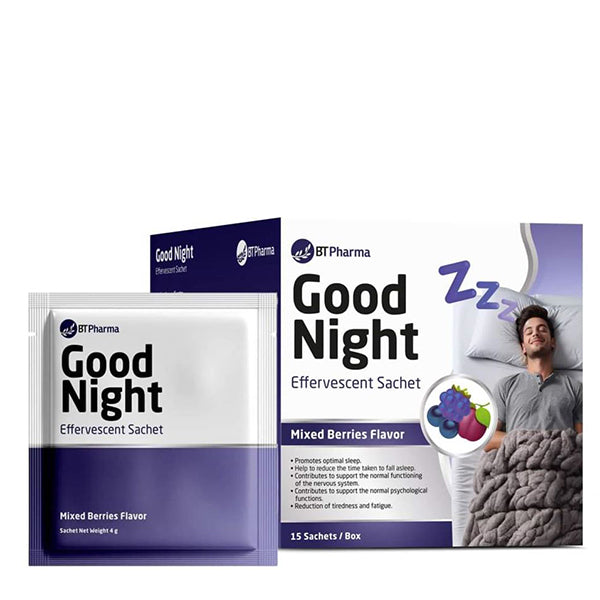Bt Pharma Good Night 15 Effervescent Sachets