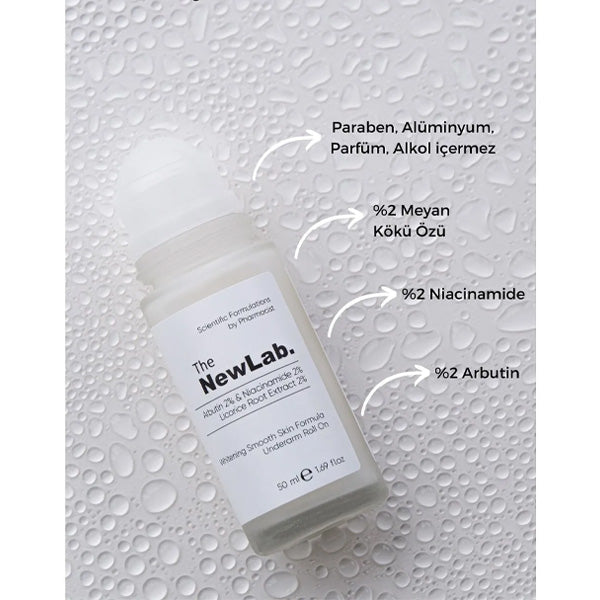 The NewLab Arbutin +Niacinamide + Licorice Extract Whitening Deodorant 50ml