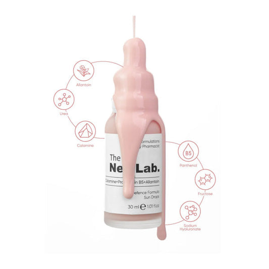 The NewLab Calamine + Provitamin B5+ Allantoin Uv Defence Formula Sun Drops 30ml
