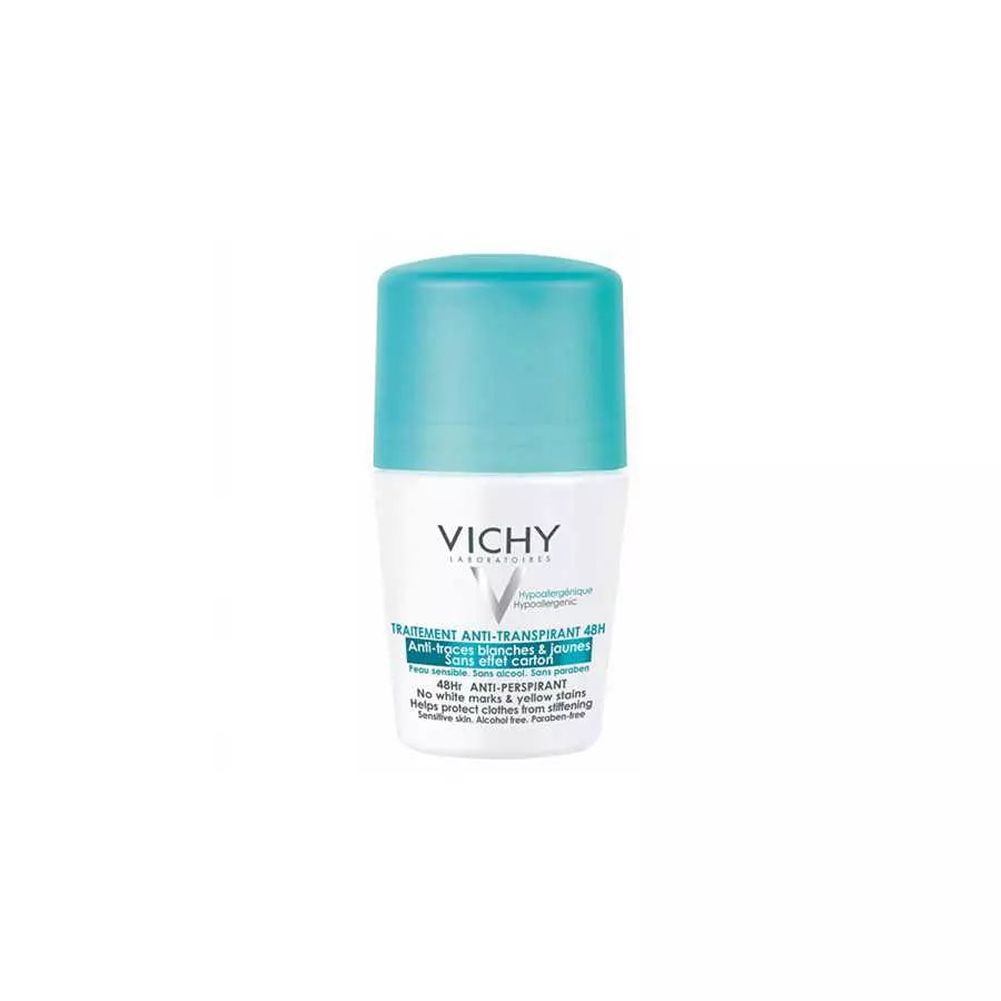 Vichy Anti Perspirant No White Mark Roll On Deodorant 50Ml