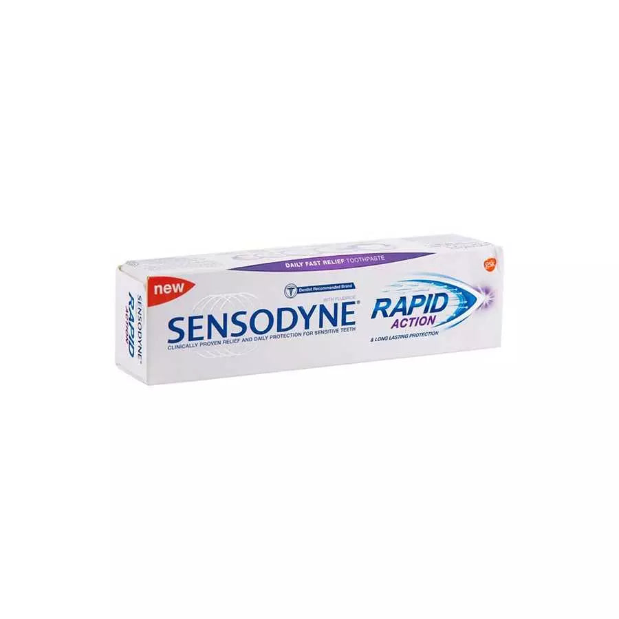 Sensodyne Rapid Action With Flouride Toothpaste 75Ml