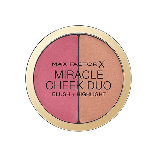 max factor miracle cheek duo blusher + Highlight