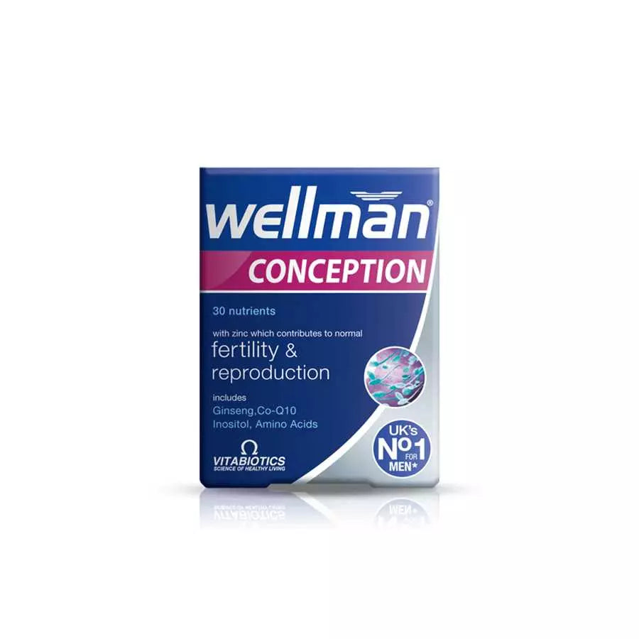 Vitabiotics Wellman Conception Fertility And Reproduction 30 Tablet – Milad